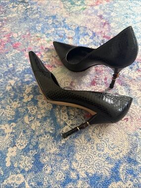Black Pointed Toe Stiletto Pumps gucci beautiful timeless classic